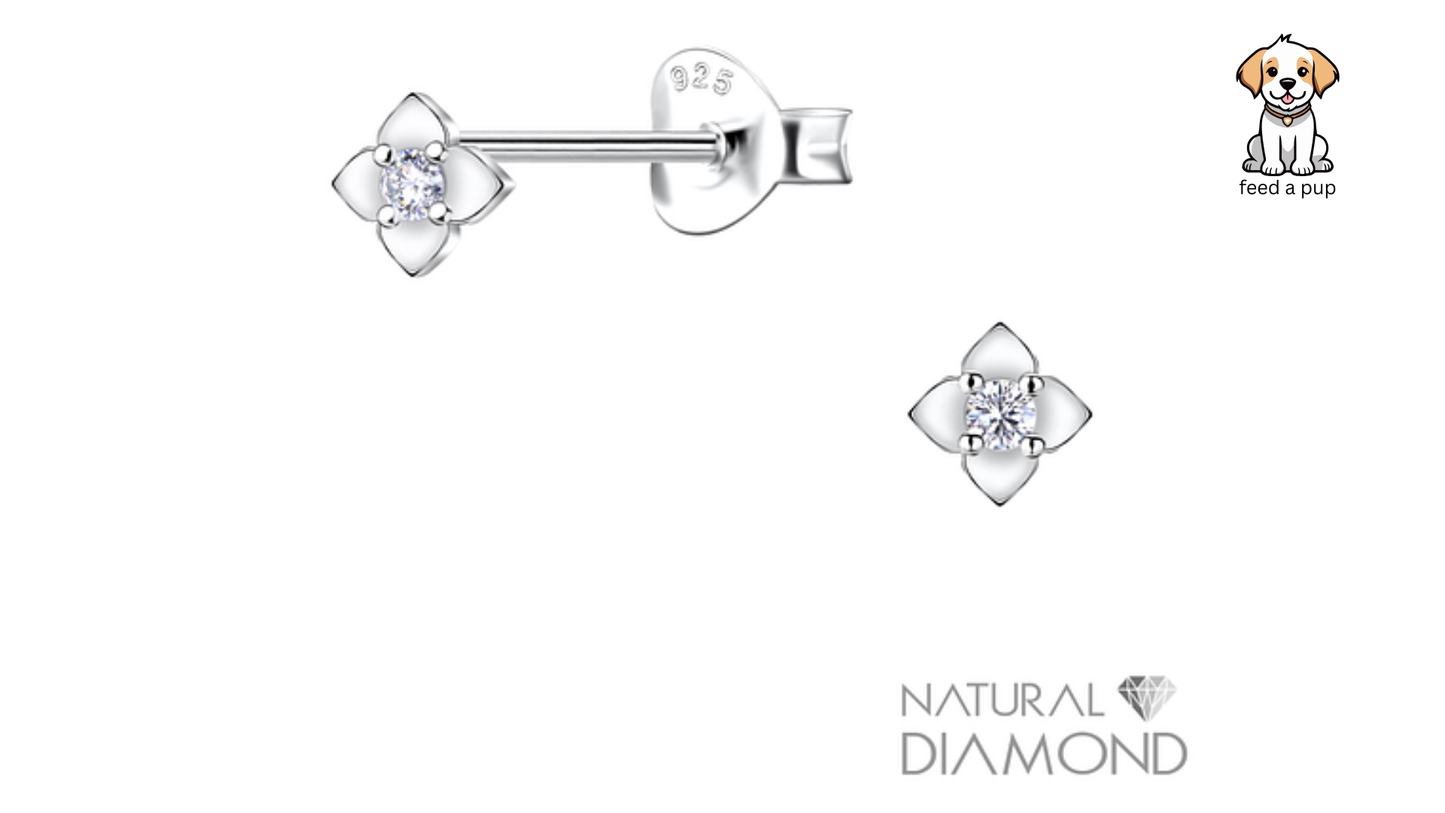 Amara Bloom Diamond Studs