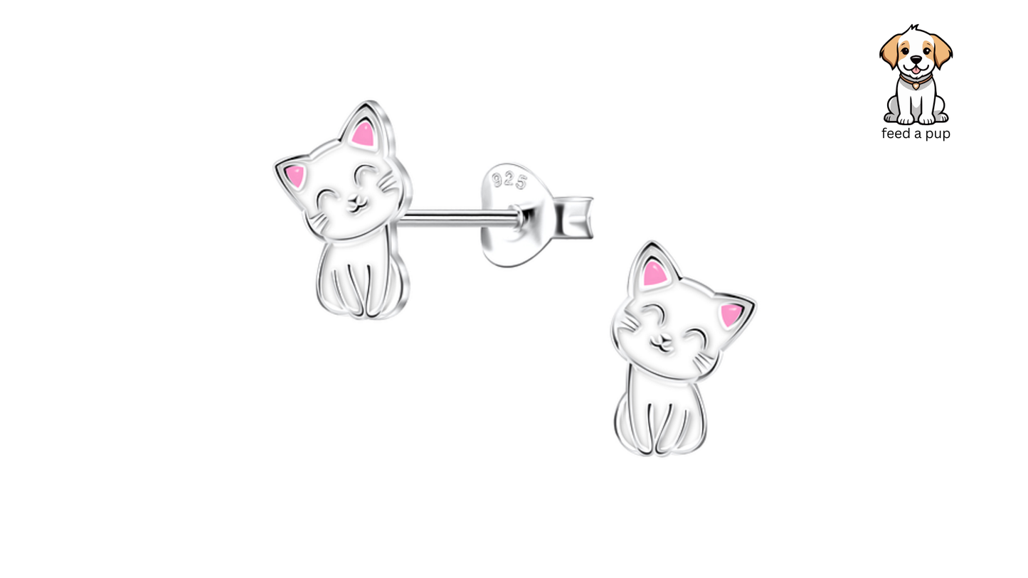 SweetWhiskers Stud Earrings