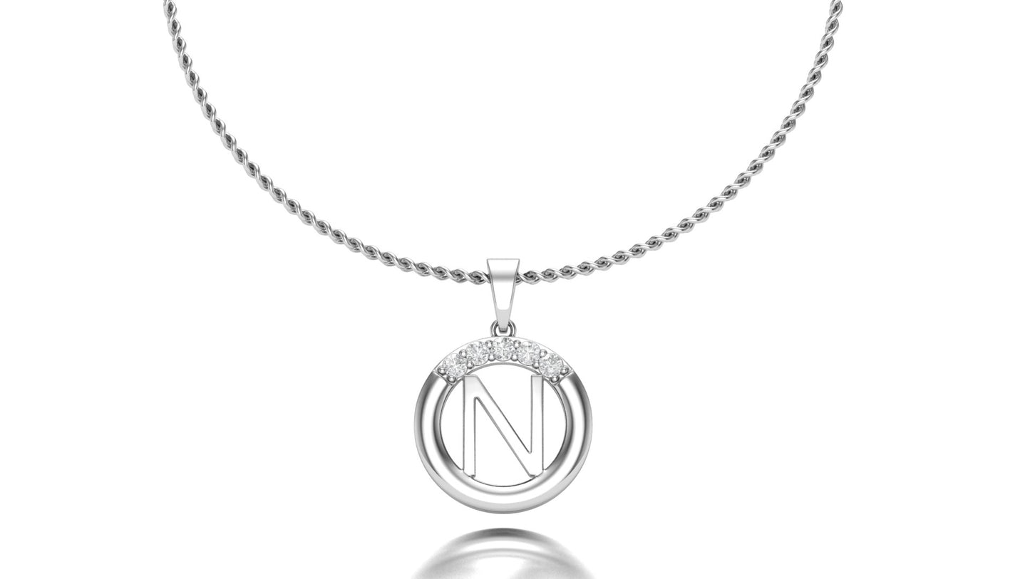 Nine Lives X NUVA | Initial Pendant